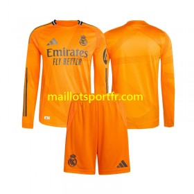 Maillot de Foot Real Madrid Enfant Exterieur 2024/25 ML